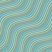 Colorful geometric background of abstract waves. vector
