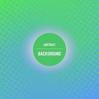 Abstract colorful background with dots, halftone effect and circle in center. Vector illustration.