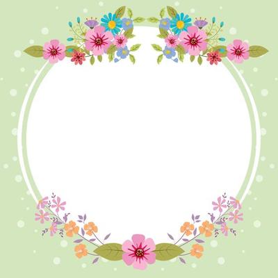 Floral Spring Background
