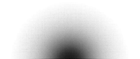 Halftone dot background pattern vector illustration. Monochrome gradient dotted modern texture and fade distressed overlay. Design for poster, cover, banner, business card, mock-up, sticker, layout.