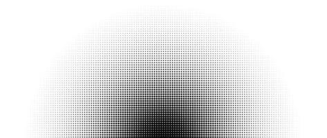 Halftone dot background pattern vector illustration. Monochrome gradient dotted modern texture and fade distressed overlay. Design for poster, cover, banner, business card, mock-up, sticker, layout.