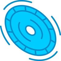 Frisbee Creative Icon Design vector