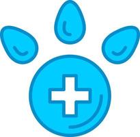 Veterinary Foot Creative Icon Design vector