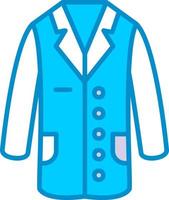 Lab Coat Creative Icon Design vector