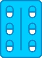 Pills Creative Icon Design vector