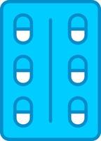 Pills Creative Icon Design vector