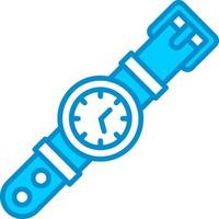 diseño de icono creativo de reloj de pulsera vector