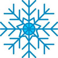 diseño de icono creativo de copo de nieve vector