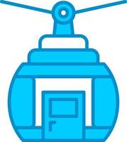 Cable Car Creative Icon Design vector