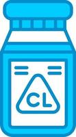 Chlorine Creative Icon Design vector