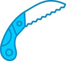 Pruning Saw Creative Icon Design vector