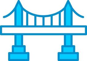 Bridge Creative Icon Design vector