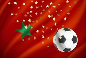 Morocco is the winner of the game. 3d vector concept