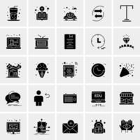 25 Universal Business Icons Vector Creative Icon Illustration to use in web and Mobile Related project