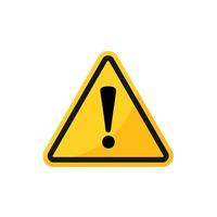 Warning signs of high voltage hazard isolated on a white background vector