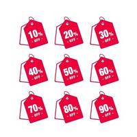 Shopping tags line icon. Special offer sign. Discount coupons symbol. Vector..eps vector