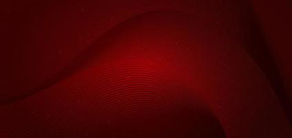 Abstract background horizontal wave lines design and pattern on red background and texture. vector