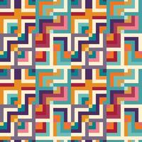 Abstract Geometric Seamless Pattern vector