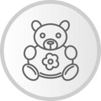 Teddy Bear Vector Icon