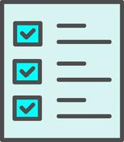 Checked Icon Design vector