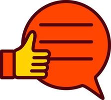 Good Review Icon Design vector