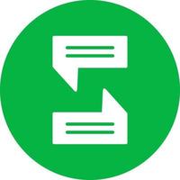 Quotation Icon Design vector