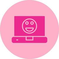 Happy Icon Design vector