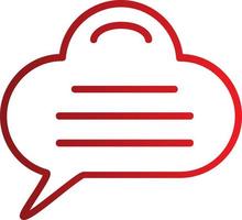 Speech Bubble Icon Design vector