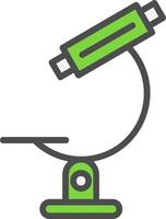 Microscope Vector Icon Design