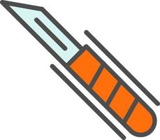 Surgical Knife Vector Icon Design