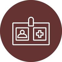 Identification Card Vector Icon Design