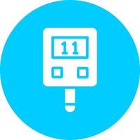 Glucometer Vector Icon Design