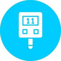 Glucometer Vector Icon Design