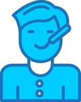 Sick Boy Vector Icon Design