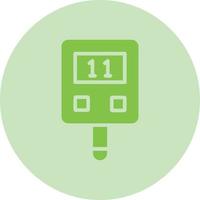 Glucometer Vector Icon Design