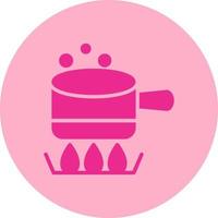 Boiling Vector Icon Design