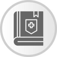 Medical Book Vector Icon Design