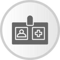 Identification Card Vector Icon Design