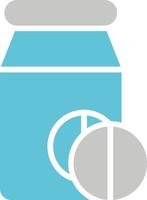 Pill Jar  Vector Icon Design