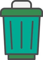 Trash Vector Icon Design