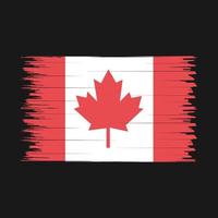 Canada Flag Brush vector