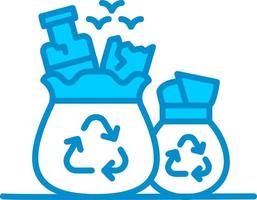 Garbage Creative Icon Design vector