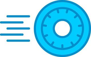 Frisbee Creative Icon Design vector
