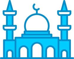 Mosque Creative Icon Design vector