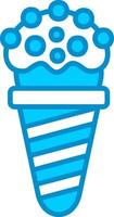 Ice Cream Cone Creative Icon Design vector