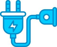 Extension Cord Creative Icon Design vector