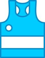 Tank Top Creative Icon Design vector