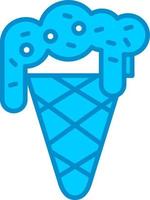 Ice Cream Creative Icon Design vector