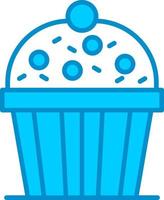 Cupcake Creative Icon Design vector