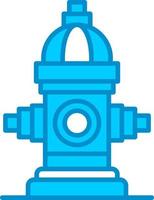Fire Hydrant Creative Icon Design vector